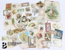 Approx. 630 Charming Victorian Greetings Cards