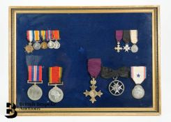 WWI Medal Group incl OBE