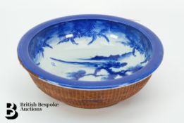 Japanese Blue and White Bowl