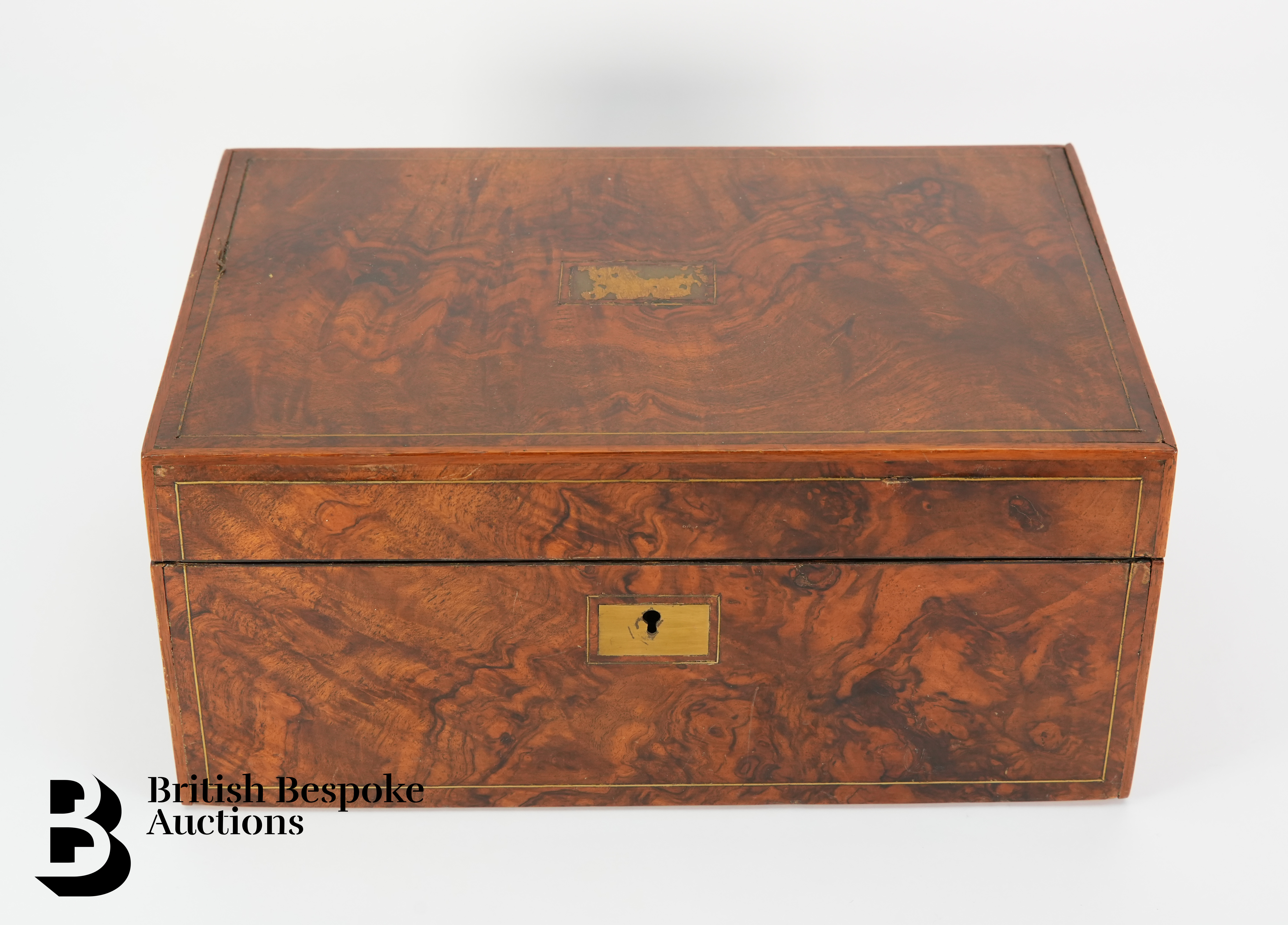Mahogany Writing Box