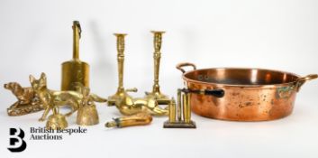 Quantity of Vintage Brass