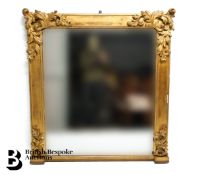 Antique Gilt Wood Mirror