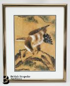 Asian Watercolour of a Hawk