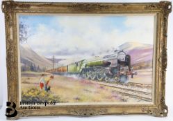 Paul S. Gribble (b.1938- ) Oil on Canvas