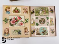 Two Charming Victorian / Edwardian Scrapbooks