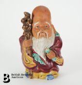 Japanese Immortal God of Longevity