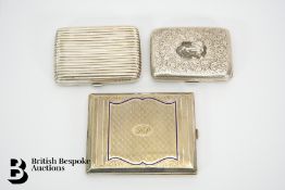 Silver and Silver Plated Card Cases