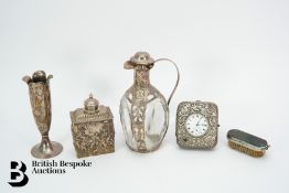 Silver Cased Pinch Bottle