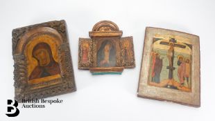 19th Century Greek Orthodox Icon