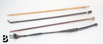 Four Swagger Sticks