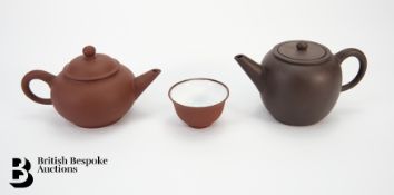 Chinese Zisha Clay Miniature Teapot