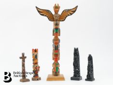Native American Totem Poles
