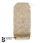 Indian Brass Comb