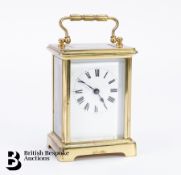 Brass Carriage Clock