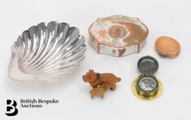 Silver Plated Scalloped Dish