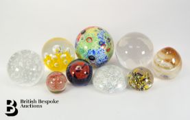 Collection of Glass Paperweights