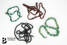 Collection of Bead Necklaces