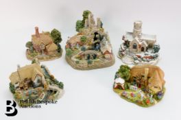 Five Lilliput Lane Sculptures