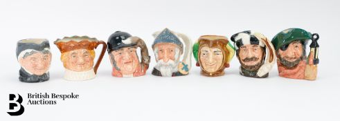 Quantity of Royal Doulton Small Character Jugs
