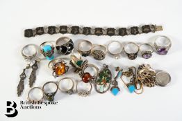 Collection of Silver Jewellery