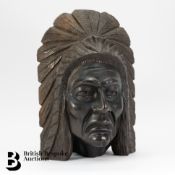 Carved Wooden Mask