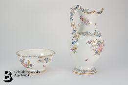 19th Century Pitcher and Bowl