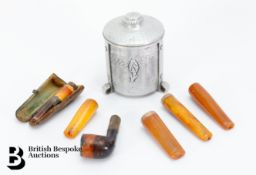 Amber Cigarette Holders