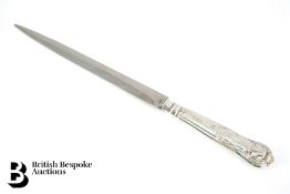 Silver Handled Letter Opener