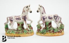 Staffordshire Prancing Horses