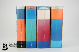 Four Harry Potter 1st Edition Books - 2000