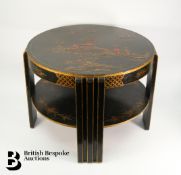 Chinoiserie Circular Occasional Table