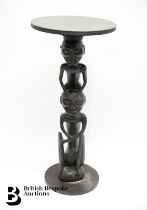 Wood Carved Occasional Table