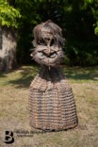 Oceania - Papua New Guinea Wicker Dance Mask