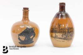 Doulton Stoneware Flagons