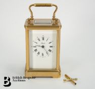 Brass Angelus Carriage Clock