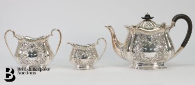 Silver Plated Bachelor Tea Set
