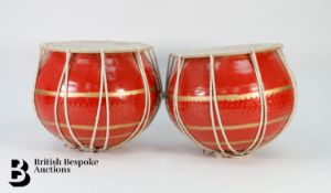 Pair of North African Drums