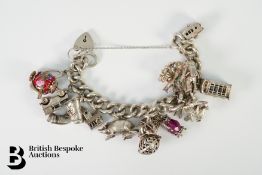 Silver Charm Bracelet