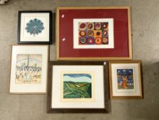 LIMITED SIGNED PRINTS, BRIAN POLLARD, KANDINSKY, H.G. BROWN AND MORE