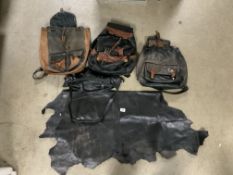 LEATHER HANDBAGS, BELLES RIVES, AND MORE
