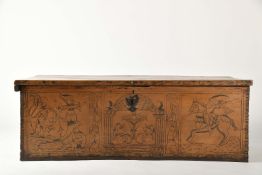 this type of chest was studied in FERRÃO, Bernardo - "Mobiliário Português - dos primórdios ao