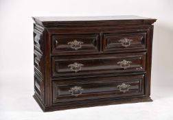 A sacristy chest
