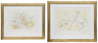 Salvador Dali (1904-1989) St George and the Dragon, 1974