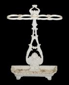 A Victorian cast iron hall stick/umbrella stand c.1880