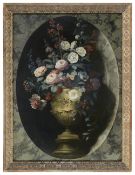 French School, 19th century, 'In Stillness, Beauty Blooms'