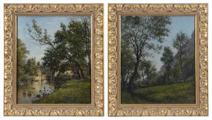 Louis Vagnat (French, 1841-1886) 'Vues de Sassenage'