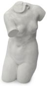 A Museum plaster copy of the Torso of Venus