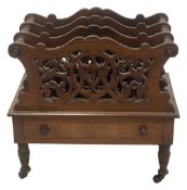 An early Victorian Rosewood Canterbury c.1840