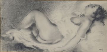 Gustave Astoy (Spanish, 20th Century) 'Serenity in Repose'