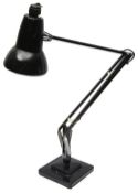 A Herbert Terry & sons vintage black Anglepoise lamp